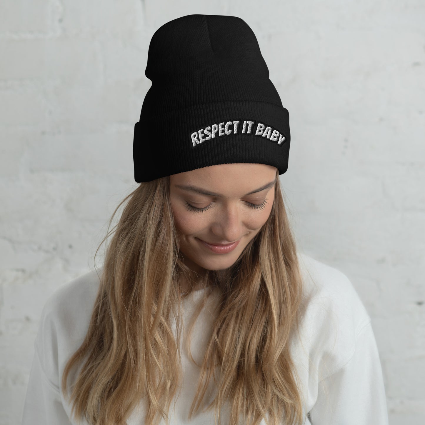 “RESPECT IT BABY” Beanie