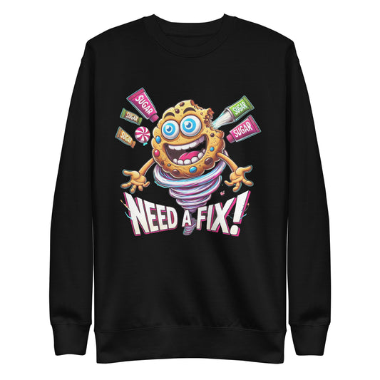 “NEED A FIX” Co-okie Sweater #OnlyHeat