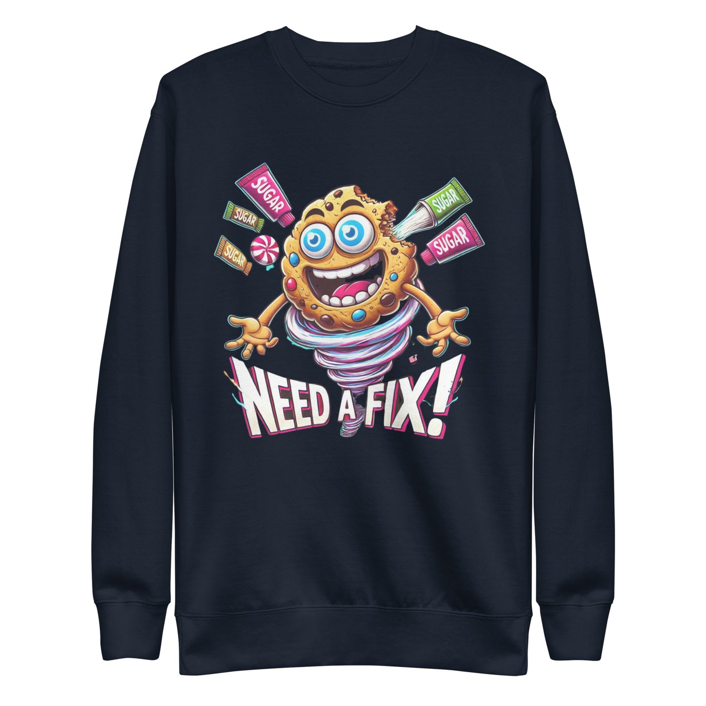 “NEED A FIX” Co-okie Sweater #OnlyHeat