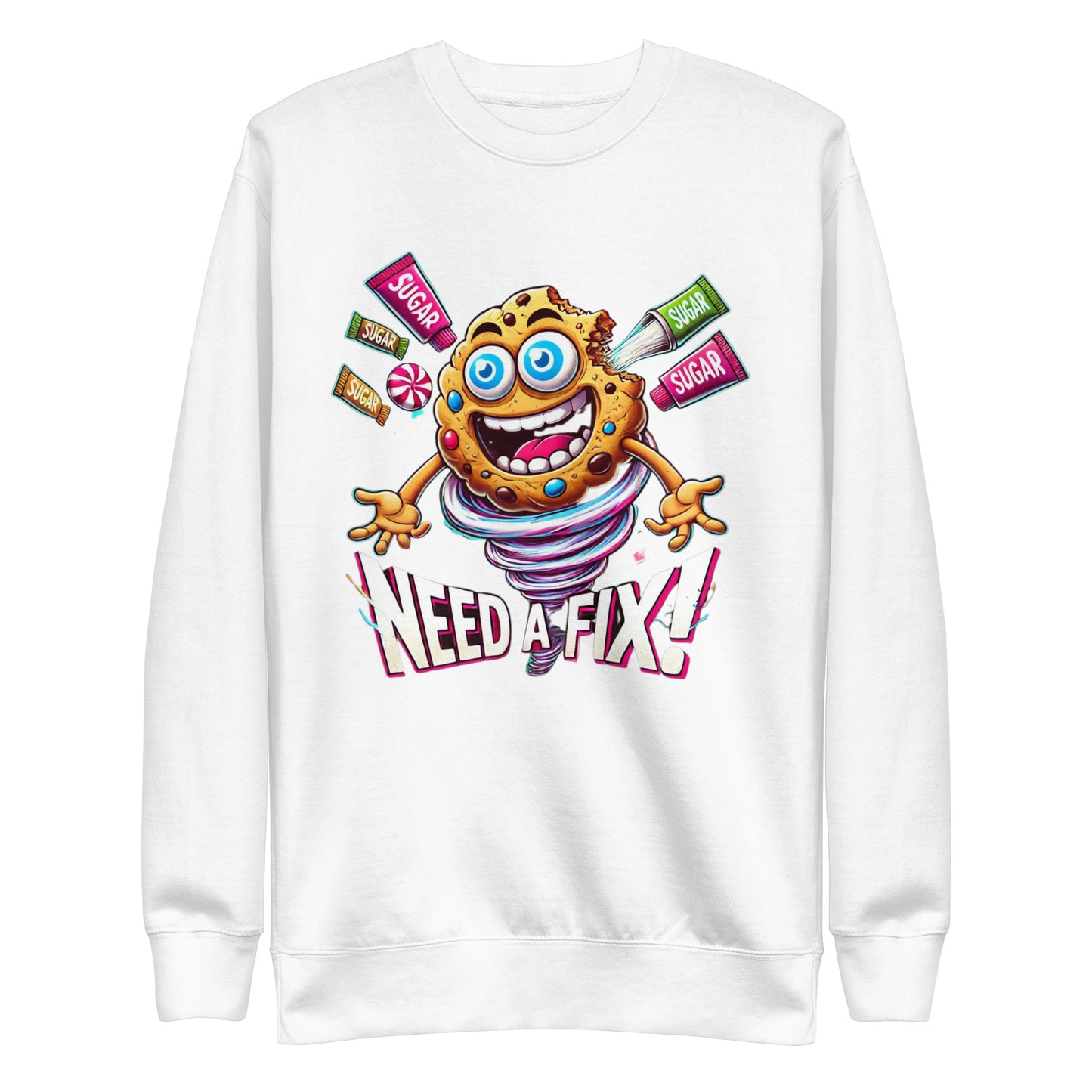 “NEED A FIX” Co-okie Sweater #OnlyHeat